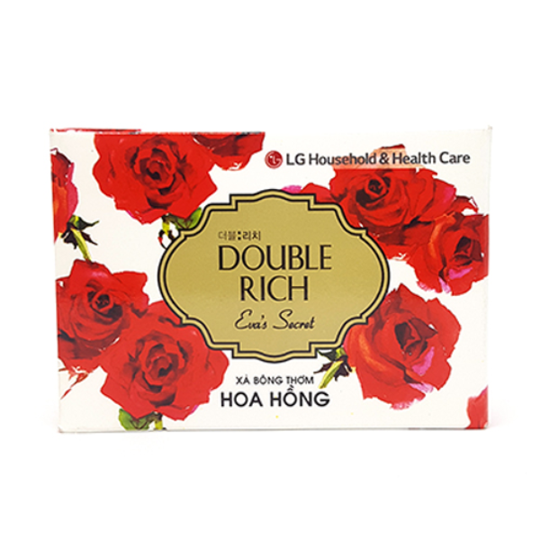 Xà bông thơm Double Rich Eva\'s Secret hoa hồng 90g