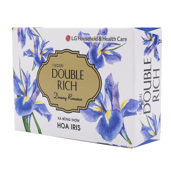 Xà bông thơm Double Rich Dreamy Romance hoa Iris 90g