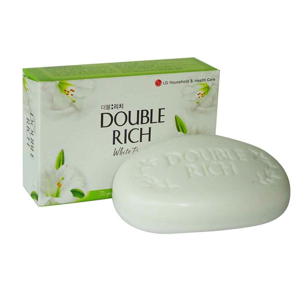 Xà bông thơm Double Rich Soft Purity hoa Lily 90g