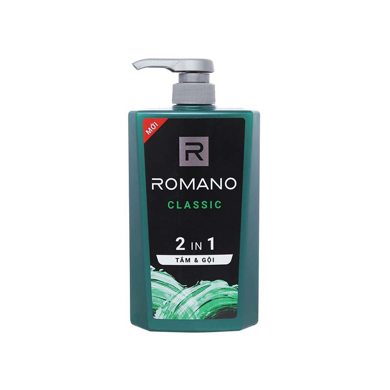 Romano tắm gội Classic 2 in 1 650g