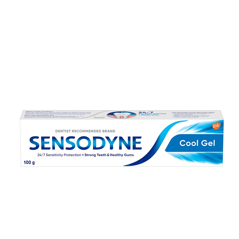 Kem đánh răng Sensodyne Cool Gel mát lạnh, giảm ê buốt