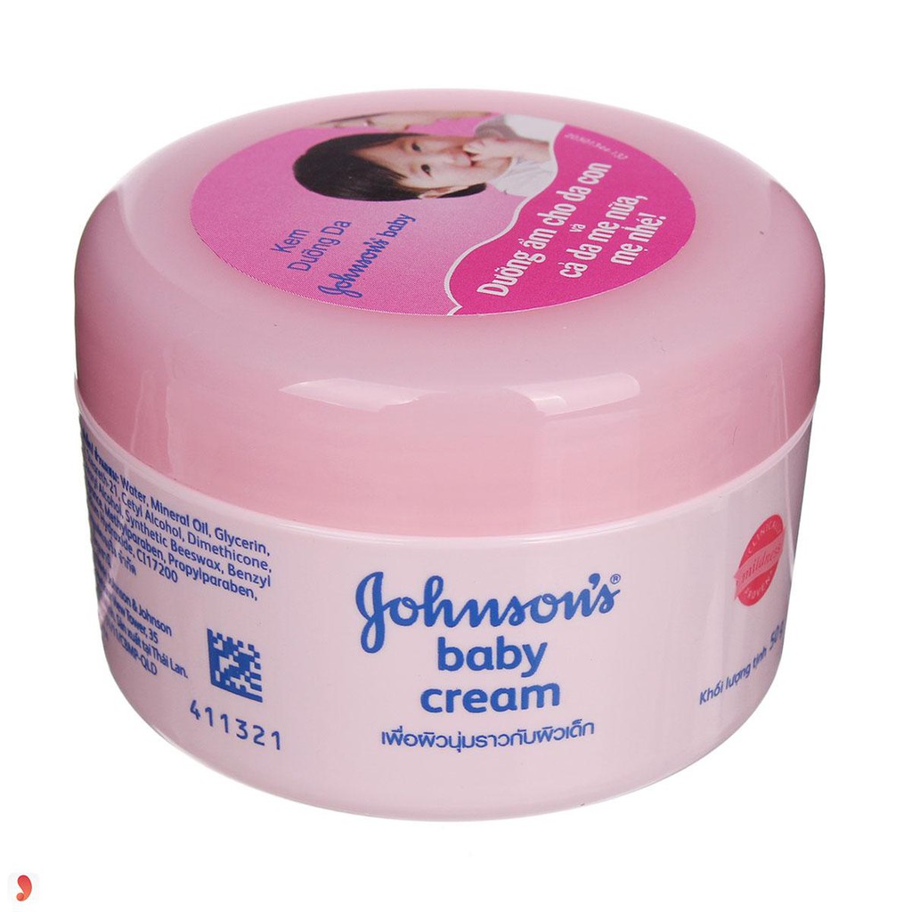 Kem dưỡng thể cung cấp ẩm sâu 24h Johnson\'s Baby Cream