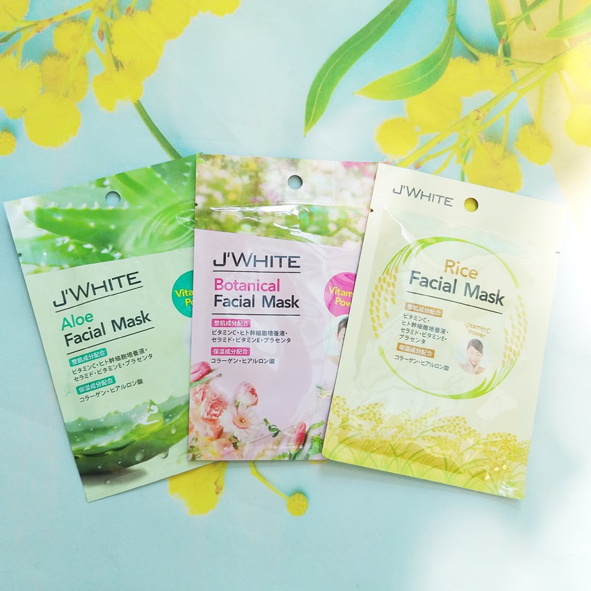 Mặt nạ dưỡng da J\'WHITE Facial Mask - Vitamin C Powder 25g