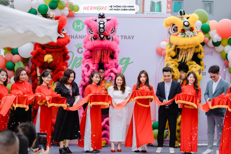 HERMORE COSMETIC KHAI TRƯƠNG CHI NHÁNH 247 LẠCH TRAY