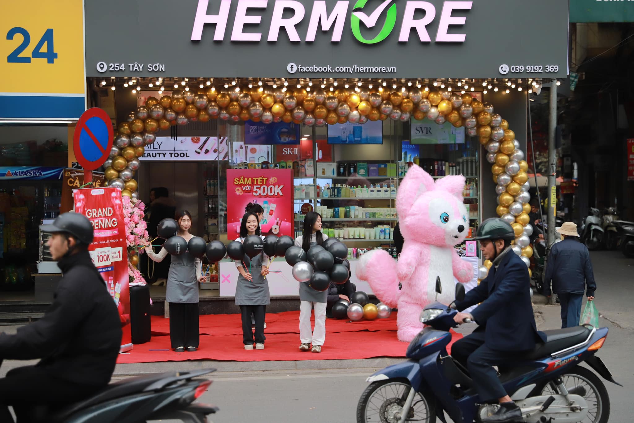 HERMORE COSMETIC KHAI TRƯƠNG CHI NHÁNH MỚI TẠI 254 TÂY SƠN - HÀ NỘI
