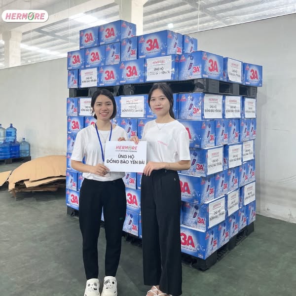 HERMORE COSMETIC CÙNG ĐỒNG BÀO YÊN BÁI VƯỢT LŨ 9/2024